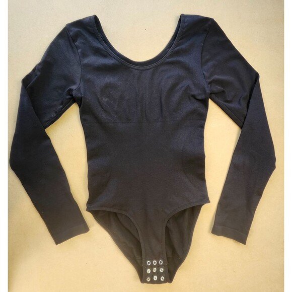 Shapermint Essentials Women's All Day Every Day Long Sleeve Bodysuit Small - Picture 1 of 7